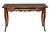 A wonderful Large Vintage French Style Wood Desk. With a secret pull out Drawer for your .laptop or keyboard. Antiqued...