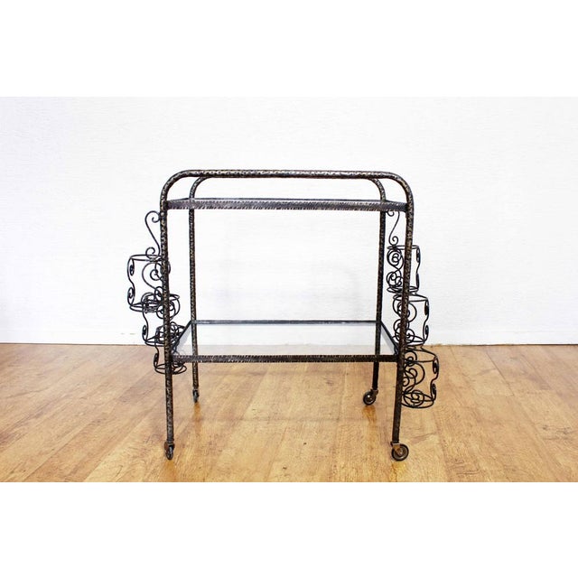 Mid-Century Serving Trolley, 1950s For Sale - Image 16 of 16