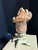 Celestial Meets the Sea Shell and Angel Adorned Vase-Coastal Art Sculpture For Sale - Image 4 of 5