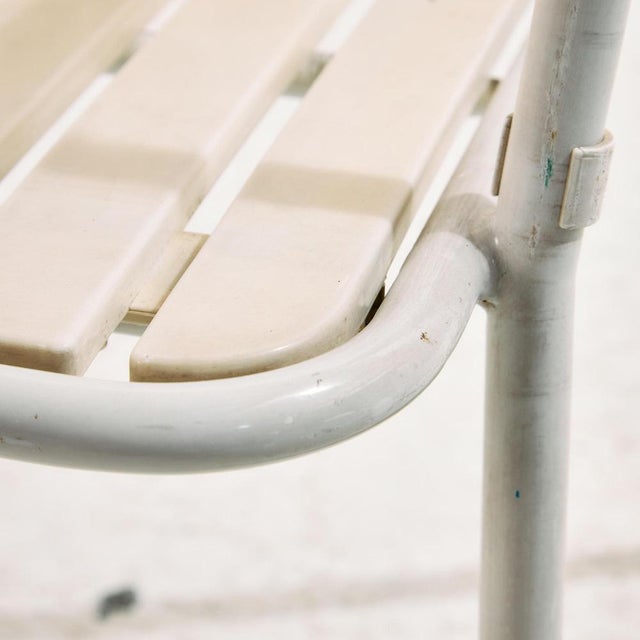 Metal Austrian Stackable Garden Armchair from Karasek For Sale - Image 7 of 18