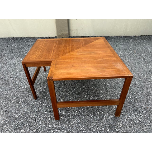 Brown 1950s France and Sons ,John Stuart Modular Set Teak-- Framed 4 Pieces For Sale - Image 8 of 16