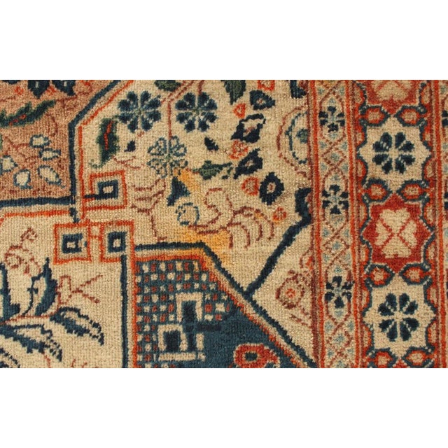 Brown Middle Eastern Hand-Knotted Rug For Sale - Image 8 of 11
