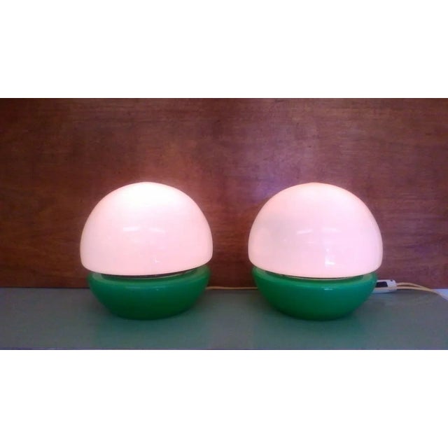 Vintage Czech Table Lamps from Kamenicky Šenov, 1970s, Set of 2 For Sale - Image 3 of 9