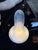Sculptural LS144 table lamp designed by Carlo Nason for Mazzega in the 1970s. The gracefully tapered handblown Murano...