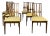Broyhill Brasilia Mid Century Walnut Dining Chairs, Set of 6 For Sale