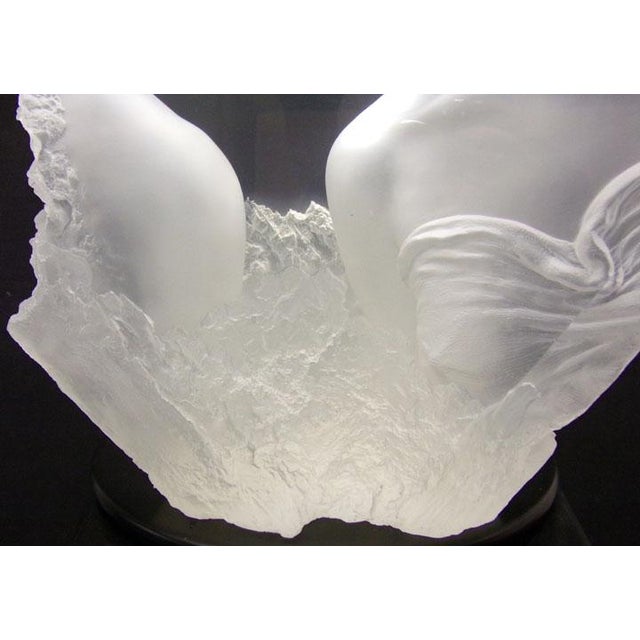 Plastic Michael Wilkinson "Lodestone" Acrylic Sculpture Hand Signed For Sale - Image 7 of 9