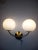 The wall lamp is equipped with 2 E14 versions This piece has an attribution mark, I am sure that it is completely...