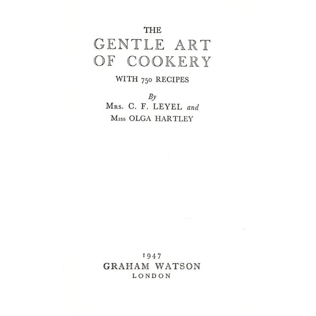 LEYEL, Mrs. C.F. and HARTLEY, Miss Olga [461] pp. Graham Watson 1947 7 1/2" x 5 1/4"