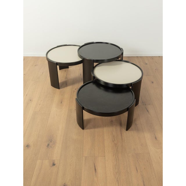 Model 783 Nesting Tables by Gianfranco Frattini for Cassina, 1960s, Set of 4 For Sale - Image 9 of 9