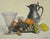 A very good still life etching with aquatint. The work is signed and numbered, in pencil. While the work is appealing, the...
