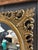 Late 20th Century Vintage Carved Wood Gold Leaf Oval Mirror For Sale - Image 5 of 9