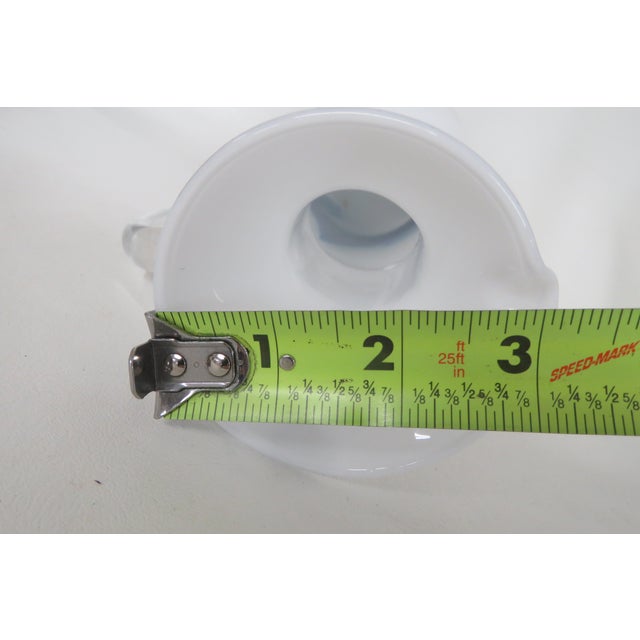 Mid Century Modern Art Glass Tall Vase Jug Pitcher 4684b For Sale - Image 12 of 13