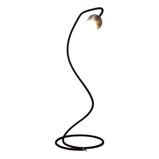 Vintage Serpente Floor Lamp by Valenti, Italy, 1970s For Sale