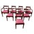 Early 19th Century Antique Georgian Regency Flame Mahogany Dining Chairs Armchairs 1820- Set of 8 For Sale - Image 5 of 12