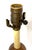 Metal 1950's Mid-Century Modern Tall Twisted Metal Table Lamp For Sale - Image 7 of 15