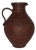 Large Vintage Handmade Ceramic Handled Jug Vase, 1970s For Sale