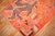 Mid 20th Century Zabihi Collection Orange Dragon Vintage Tibetan Rug - 3'1" x 5'9" For Sale - Image 5 of 9
