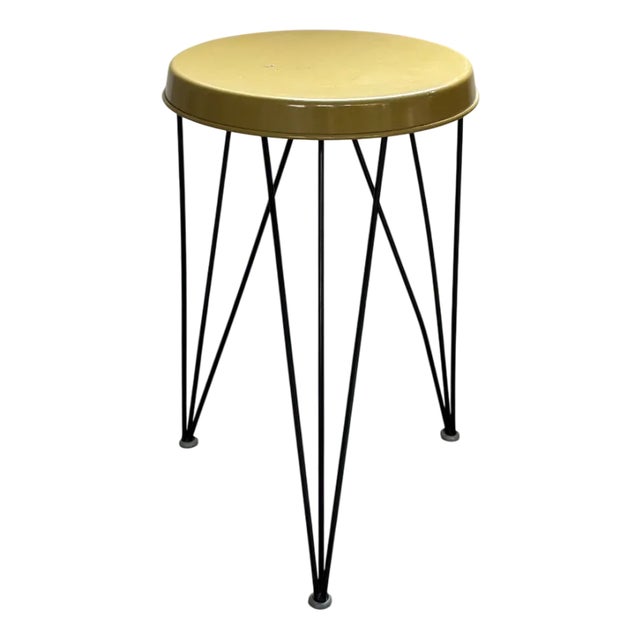 Seggiolina Stool in Metal by Tjerk Reijenga for Pilastro, 1950s-1960s For Sale
