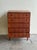 Mid-Century Modern Mid Century Danish Teak Highboy Dresser - Vintage Scandinavian Chest of Drawers 1960s For Sale - Image 3 of 10