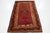 4 X 7 Hand-Knotted Persian Bidjar Wool Rug in Red From the 1960s For Sale In New York - Image 6 of 8