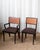 Wood 1950s John Stuart Mid-Century Modern Cane and Wood Dining Chairs - Set of 4 For Sale - Image 7 of 13