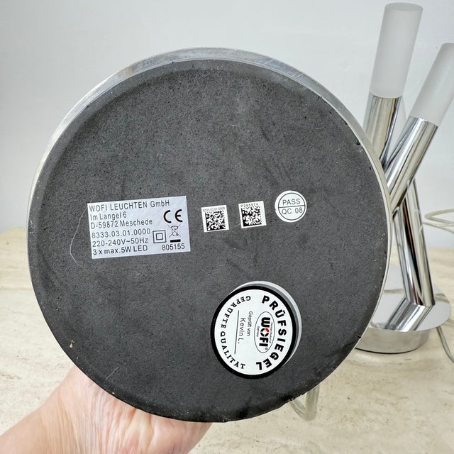 German Table Lamp from Wofi Leuchten, 1990s Set of 2 For Sale - Image 6 of 18