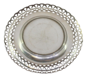 Silver Cut-Out Tray Holder