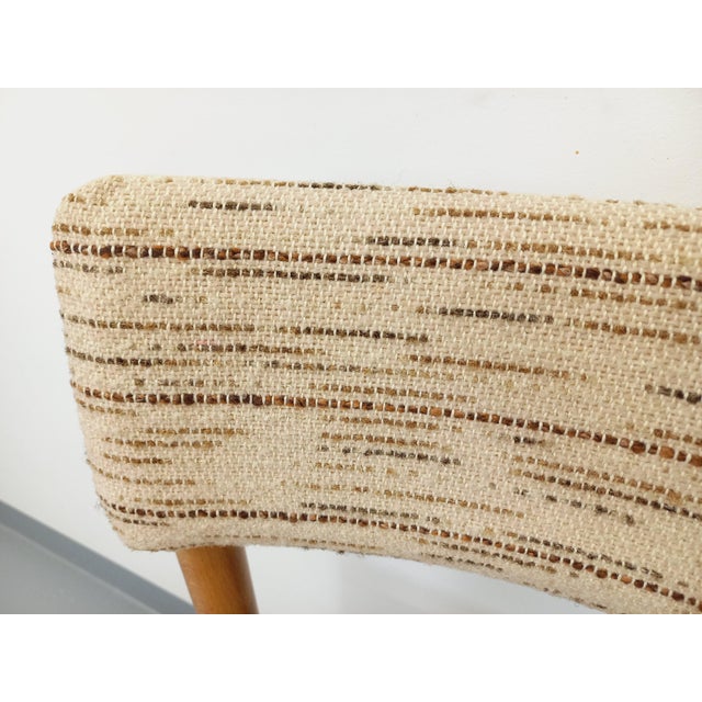 Vintage Baumann Chairs in Wood and Fabric, 1960s, Set of 2 For Sale - Image 12 of 18