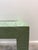 Green Late 20th Century Faux Shagreen Green Side Table With Glass Inset Top For Sale - Image 8 of 11