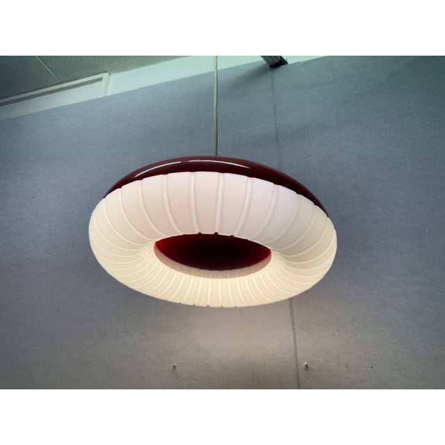 Red Siform UFO Pendant from Siemens, 1960s For Sale - Image 18 of 18