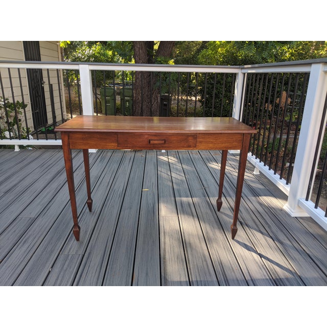 Mid Century Modern Wooden Console Table Chairish