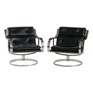 Mid-Century Modern 455 Lounge Chair by Gardner Leaver and John Portman for Steelcase For Sale