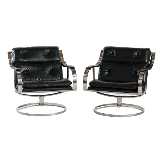 Mid-Century Modern 455 Lounge Chair by Gardner Leaver and John Portman for Steelcase For Sale