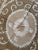 Tan Suzani Wall Hanging Decor — Neutral Tan Uzbek Tablecloth For Sale - Image 8 of 10
