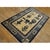 Chinese 1920s Beige Geometric Chinese Baotou 100 Antiques Carpet 3'x 5' Wool Small Rug For Sale - Image 3 of 10