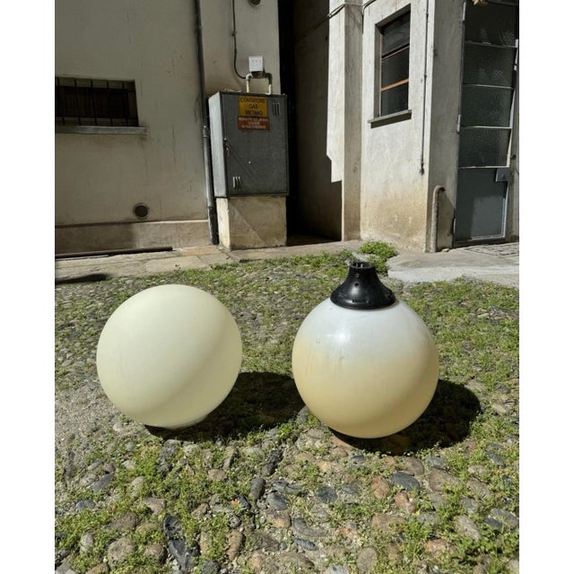 Acrylic Glass Lamps attributed to Pierluigi Spadolini, 1970s, in Good conditions. Designed 1970 to 1979 This piece is...