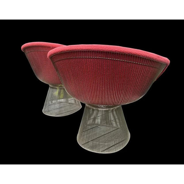 Warren Platner Set of Lounge Chairs by Warren Platner for Knoll International For Sale - Image 4 of 8