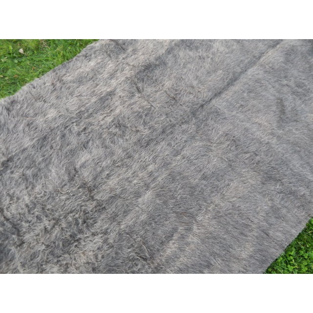 Textile Turkish Siirt Kilim Rug 4'4'' X 6'6'' For Sale - Image 7 of 11