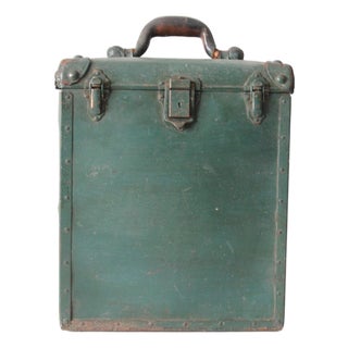 Antique Industriel Utility Tool Box For Sale
