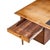 Wood Alma Castilian Mid Century Walnut and Leather Executive Desk For Sale - Image 7 of 11