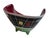 Mid-Century Modern Geometric Bowl, Deruta, Italy, 1950s For Sale - Image 3 of 9