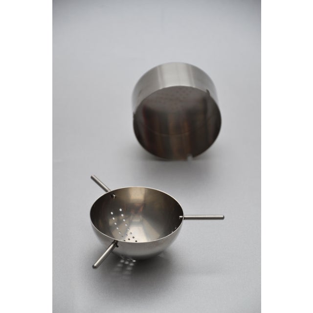 1960s Cylinda Line Tea Strainer by Arne Jacobsen for Stelton, 1967 For Sale - Image 5 of 6