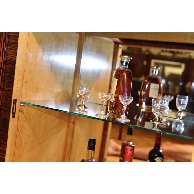 Art Deco Sideboard, France, Makassar, 1930s For Sale - Image 9 of 15