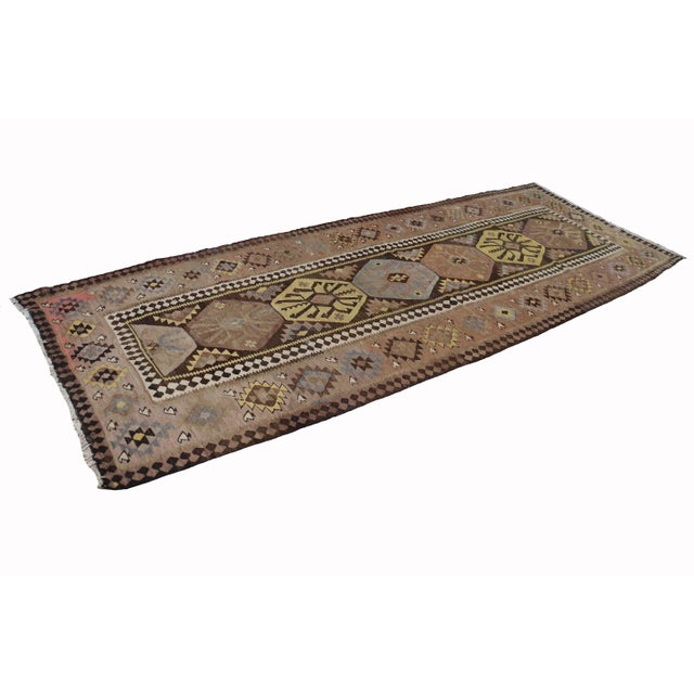 Vintage Caucasian Kilim Rug, 1920s For Sale - Image 15 of 15