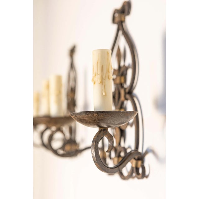 French Pair of 20th Century French Sconces For Sale - Image 3 of 5