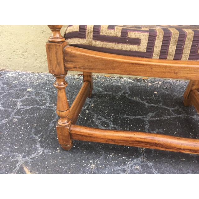 Wood 19th Century Convertible Monk's Chair or End Table, Foldable Armchair - a Pair For Sale - Image 7 of 13