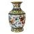 Chinese Cloisonné Vase With Dragons and Phoenix Maker’s Mark For Sale