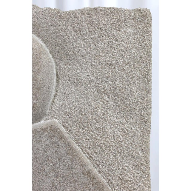 Modern Abstract Carved Stone Sculpture For Sale - Image 4 of 7