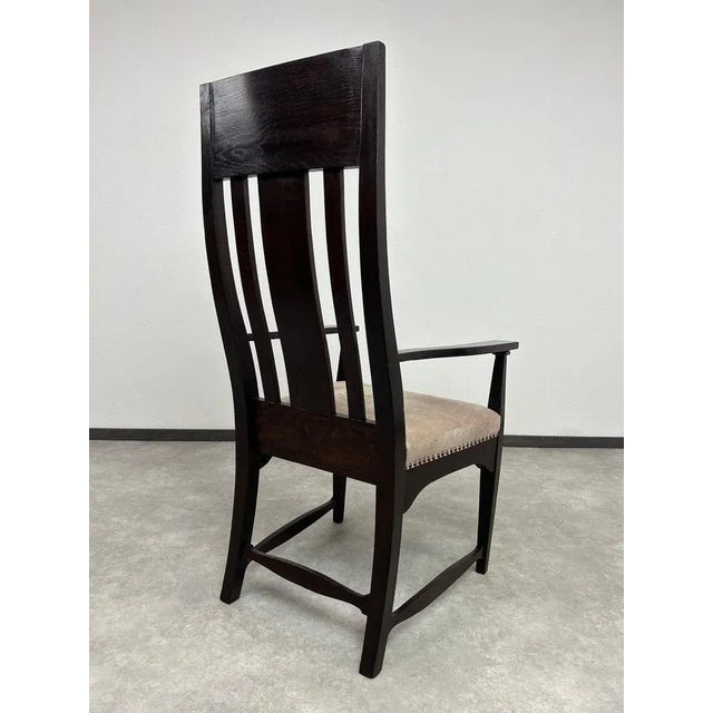 Art Deco Office Chair by Charles Rennie Mackintosh, 1920s For Sale - Image 9 of 13