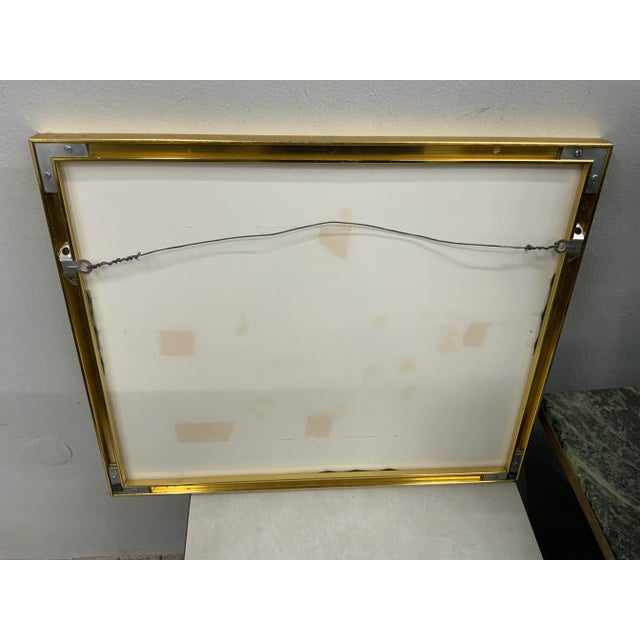 “English Garden” Watercolor by Frances Drummond For Sale - Image 12 of 12